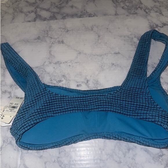 Aerie-Swimwear-Top-Blue-Medium - Picture 2 of 4